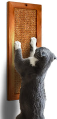 lsaifater grattoir-chat-mural-sisal-bois, protège efficacement les meubles.