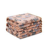 Luciphia couverture empreinte-patte, douceur réconfortante pour animaux.