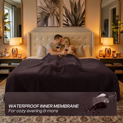 Douceur polaire reversible Luciphia, offre deux tons confortables pour changer l ambiance.