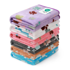 Luciphia Lot de 6 couvertures chien-chat, douceur pour le confort.