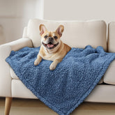 Luciphia couverture premium en peluche douce, idéale pour chien petit à moyen.