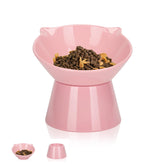LuckyPots bol-chat-eleve-detachable-rose, repas plus confortable.