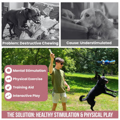 LUCOLOVE leurre raton-laveur multisensoriel pour stimulation et exercice.