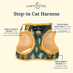 Lucy & Co. Harnais ajustable avec fermeture renforcée – ajustement sûr et fiable.