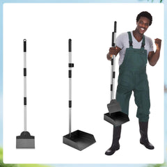 LUFFWELL Ramasseur de crottes – manche reglable en 3 sections, confort.