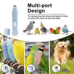 LUKHMELF meule-ongles oiseaux silencieuse : fonctionnement discret environ 52 dB