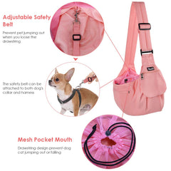 Ouverture maillage avec cordon Lukovee pour sécuriser votre animal lors des déplacements.