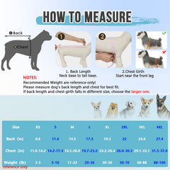 Lukovee Recovery Suit chien, espace toilette arrière, permet d'uriner sans retirer le vêtement.