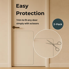 Lupvar découpe sur mesure pour porte, ajustement rapide sans outil.