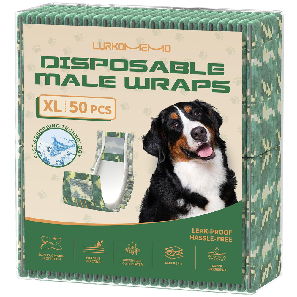 LURKOMEMO couches chien XL emballage: réapprovisionnement pratique en déplacement