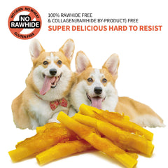 LuvChew batonnets-poulet-curcuma-articulations, friandise saine pour chiens actifs.