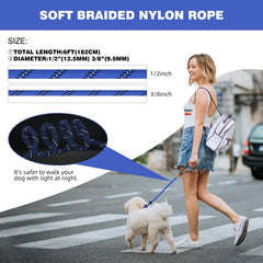 Lynxking laisse-slip-anneau-metal-durable assure une fixation fiable.