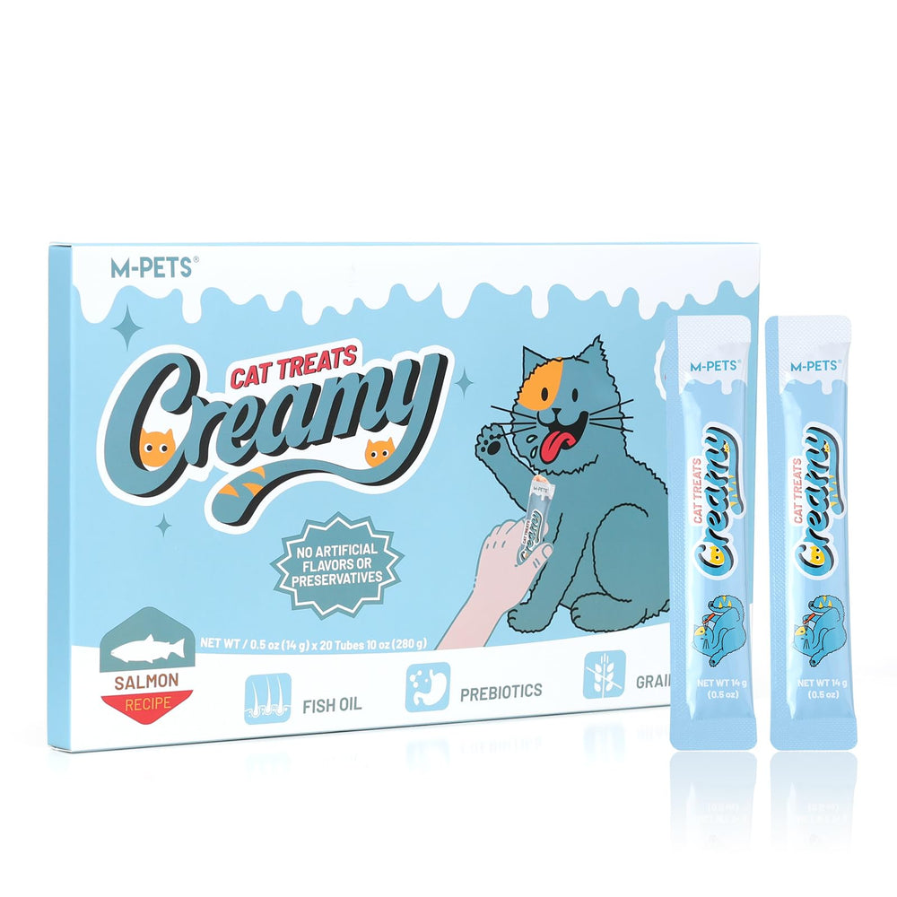 M-PETS Rich tubes emballage – friandises pratiques pour récompenses quotidiennes.