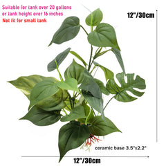 M2cbridge plante artificielle, base céramique imite un tronc, décor réaliste et stable.