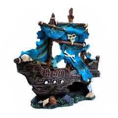 M2cbridge ruines chateau europeen, element decoratif elegant pour eau douce et eau marine