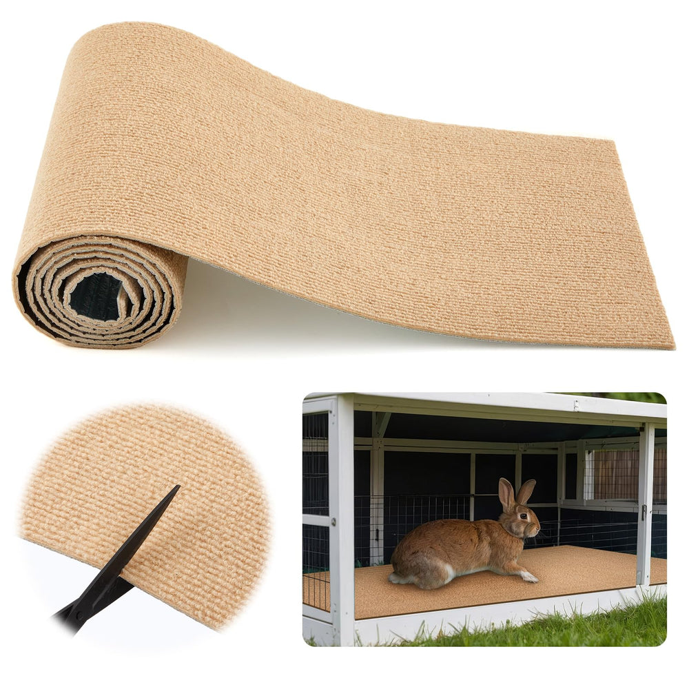Maasechs tapis grattoir lapin adhésif: stabilité et protection.