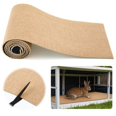 Maasechs tapis grattoir lapin adhésif: stabilité et protection.