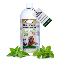 Mad About Organics additif eau dentaire chat menthe pour haleine plus fraîche
