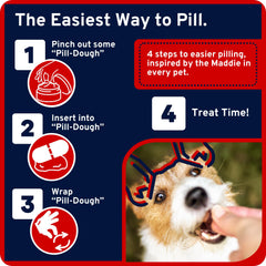 Maddie’s Easy Pill Ultra – texture appétente favorise l’acceptation des traitements chez les animaux