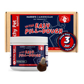 Maddie's Easy Pill Wrap montre texture pâte enveloppe pilules pour masquage pratique