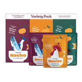 Lot Made by Nacho de 12 sachets variés, pratique pour les repas du chat.