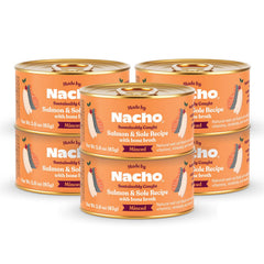 Made by Nacho saumon-sole pâté souple, texture sans céréales pour chats.