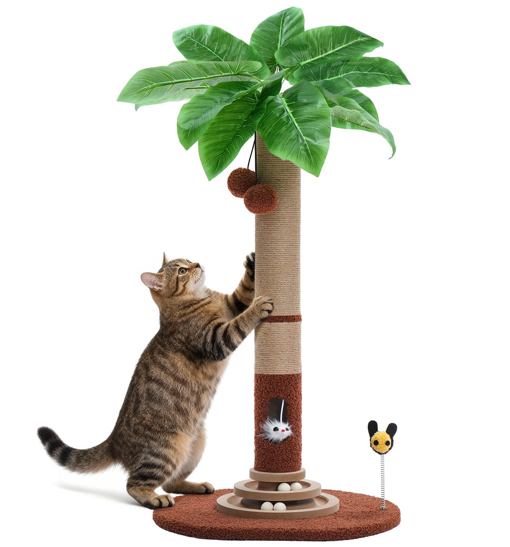Made4Pets arbre-chat palmier design stimulant l'exploration