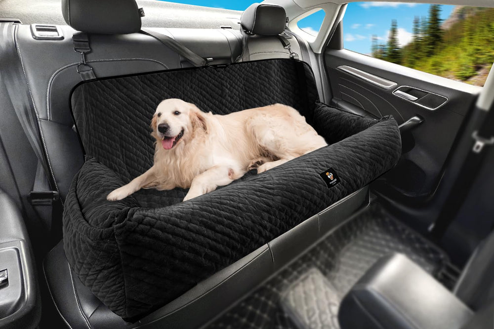 MagicFox siège-auto-chien-moyen, vue générale, confort durable lors des trajets.