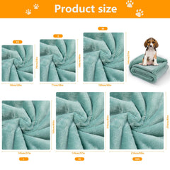 Maidewow face flanelle vert réversible: deux textures confortables