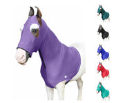 Capuche Majestic Ally pour cheval avec élasticité quatre directions offrant un ajustement confortable.