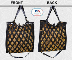 Majestic Ally Double-Side Slow Feed Hay Bag arrière: accès arrière pour équilibre.