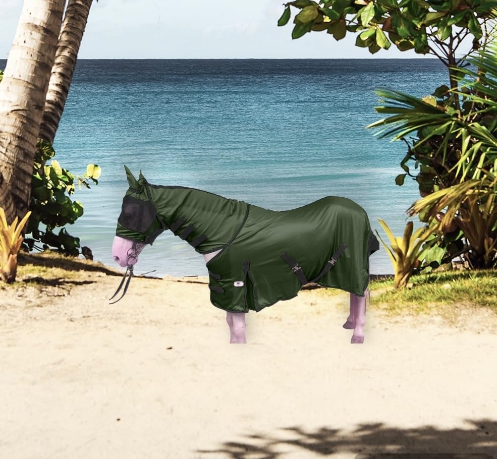 Majestic Ally: drap anti-mouches cheval avec protection complète du corps