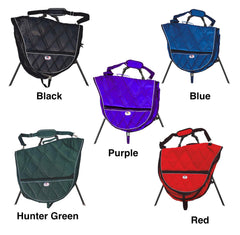 Majestic Ally sac selle anglaise, fermeture périmétrique robuste pour un accès rapide et une protection.