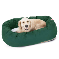 Majestic Pet Bagel 40 pouces: vue avant, Sherpa doux et confort.