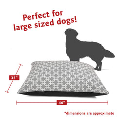 Majestic Pet base-antiderapante-lit-chien assure une stabilité sûre dans une cage ou un coin.