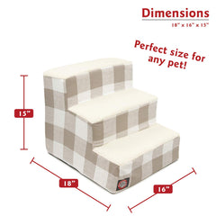 Echelle Majestic Pet, construction robuste réduisant le risque de blessure.