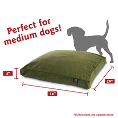 Housse amovible lavable du lit Majestic Pet, entretien rapide et pratique.