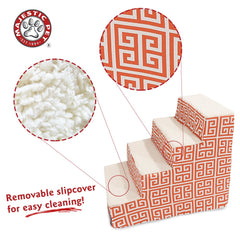 Majestic Pet inserts en carton rigide orange, soutien fiable jusqu'à 250 lb