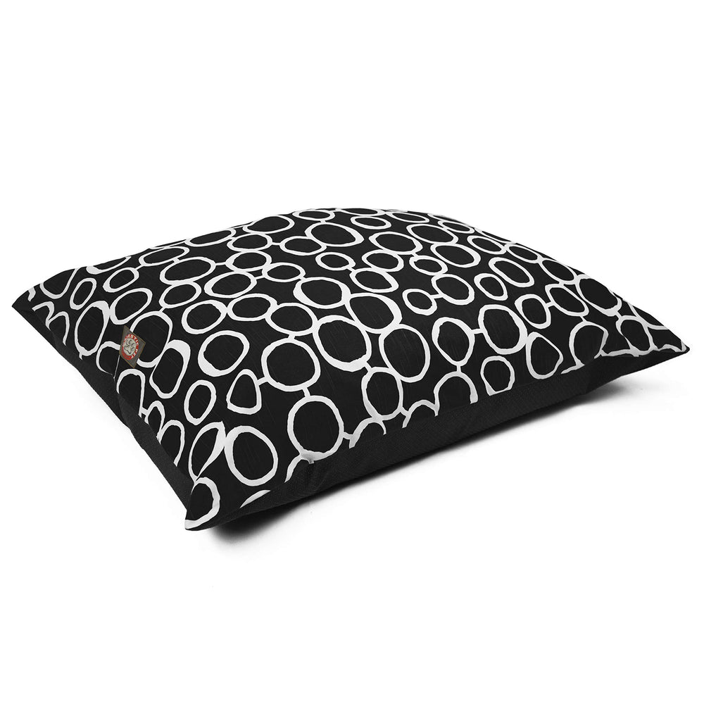 Lit chien rectangle Majestic Pet, confort moelleux idéal pour les siestes.