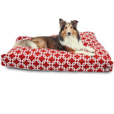 Lit rectangle Majestic Pet intérieur et extérieur avec couverture amovible facile à laver.