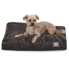 Lit Majestic Pet Villa Rectangle pour chien, confort spacieux et repos prolongé.