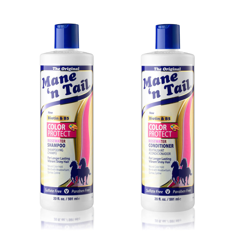 Mane 'n Tail Color Protect shampoo-bouteille: soin doux pour cheveux colorés