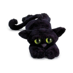 Ziggy le chat noir de Manhattan Toy, peluche douce prête au câlin nocturne.