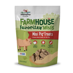 Manna Pro : friandises mini-cochons emballage pratique pour l'entraînement et le divertissement.