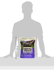 Manna Pro Mini-Pig Treats : avoine et alfalfa pour fibres et nutrition.