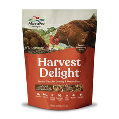 Manna Pro Harvest Delight : bol de mélange céréales et fruits pour récompenser vos poules.