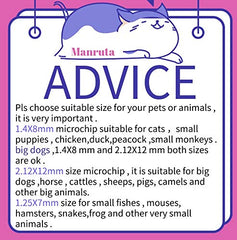 Manruta kit par tailles adaptées pour chiens et chats
