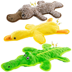 Jouet MAOOOOB sans rembourrage crocodile : stimulation ludique et durable.
