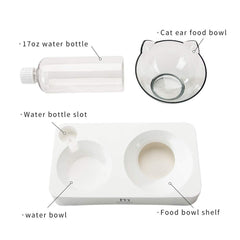 Réservoir d'eau automatique Marchul de 17 oz, eau disponible même sans présence.
