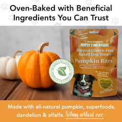 Marcy's Pet Kitchen biscuit vegan sans gluten, snack naturel pour chiens.